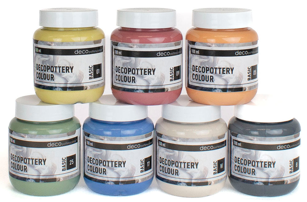 Set Decopotterycolour Basic 100 ml