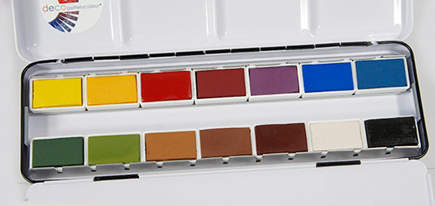  Watercolour Färgset Mix 14