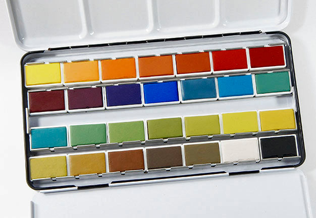 Watercolour Färgset Mix 28