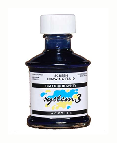 Screen drawing fluid